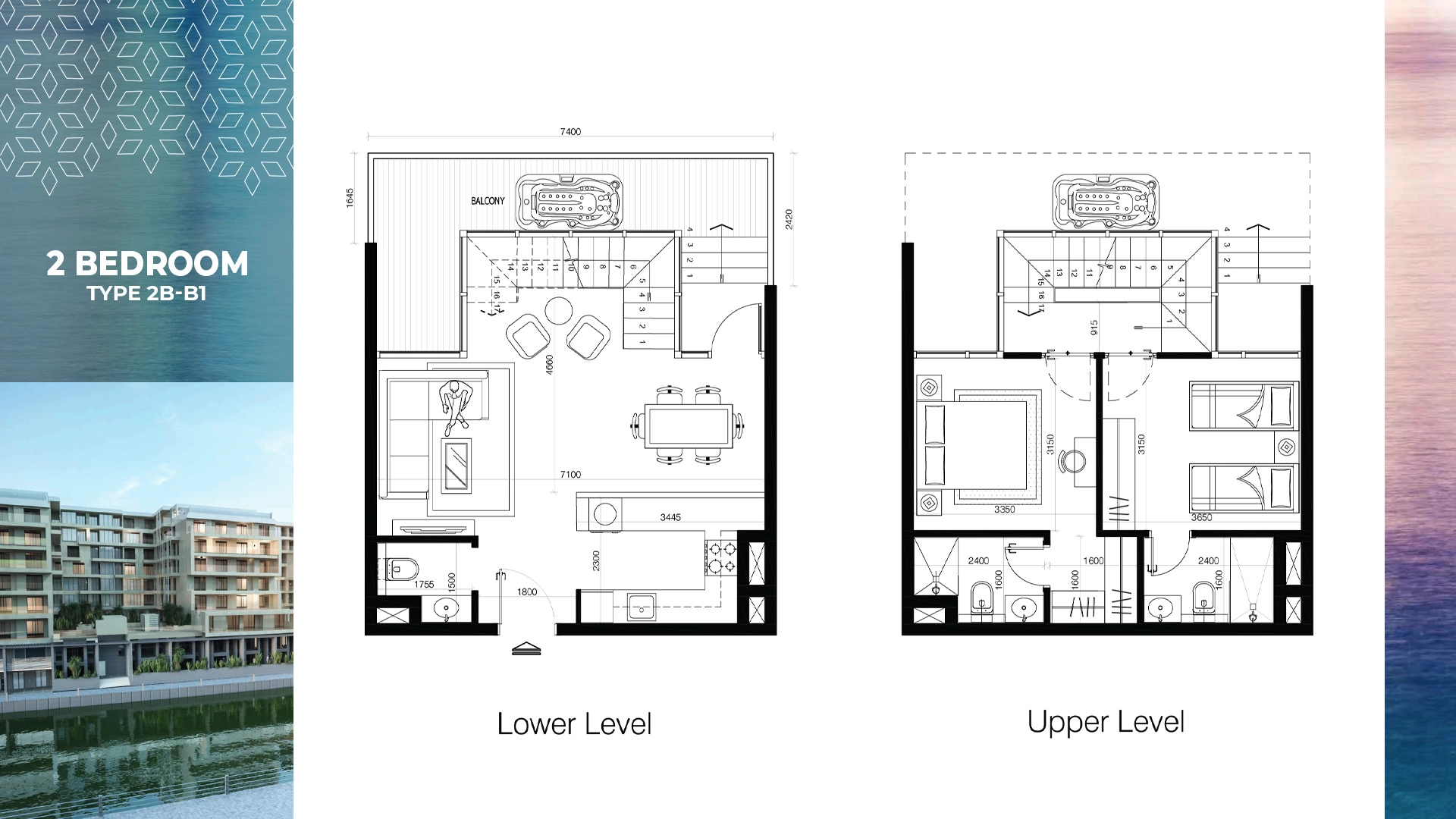 2 BR - Type B
